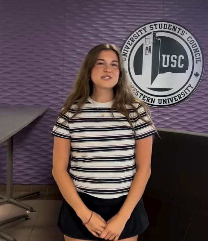 Student at Western University Students Council